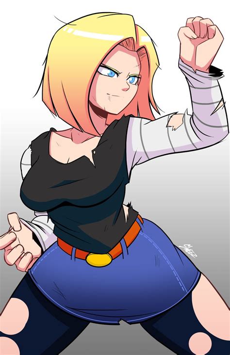 Dragon Ball Z. . Rule34 android 18